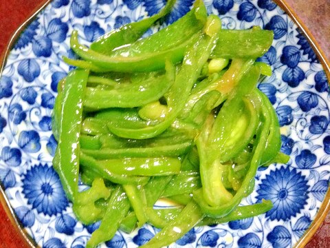 ピーマンの味噌バター風炒め【ご飯が進むメニュー】